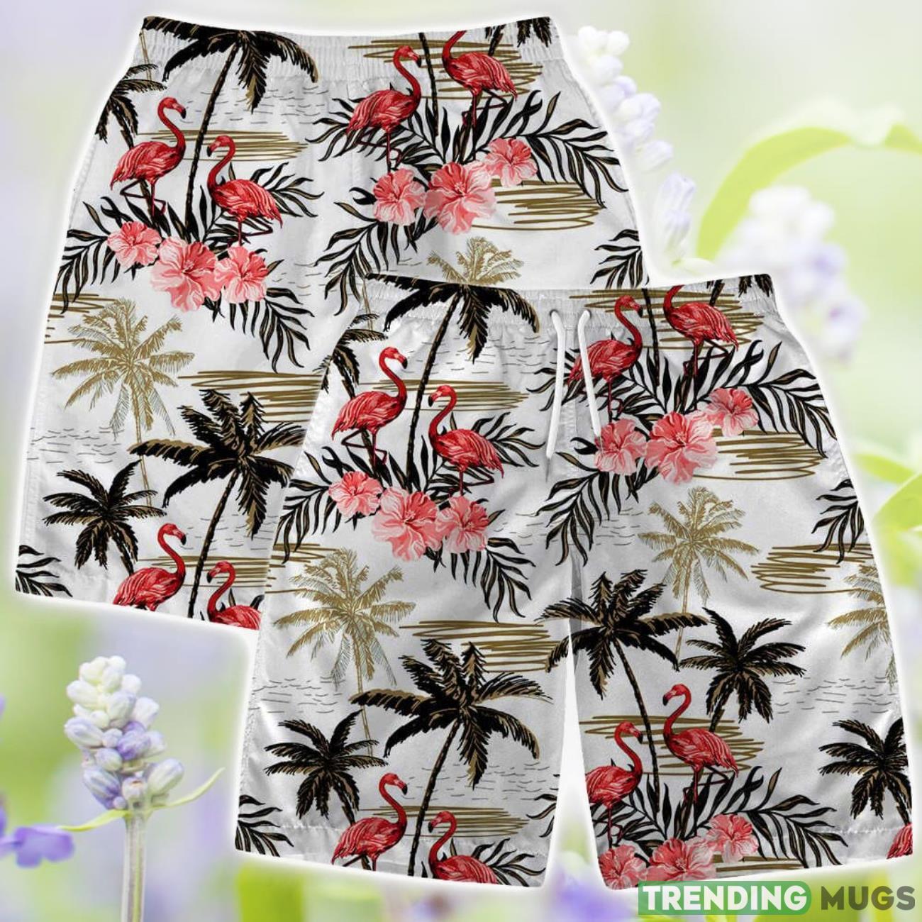 San Francisco 49ers Short Sleeve Shirt Pattern Flamingo Hibiscus Combo Hawaiian Shirt And Shorts Hawaiian & Short San Francisco 49ers Short Sleeve Shirt Pattern Flamingo Hibiscus Combo Hawaiian Shirt And Shorts Hawaiian & Short