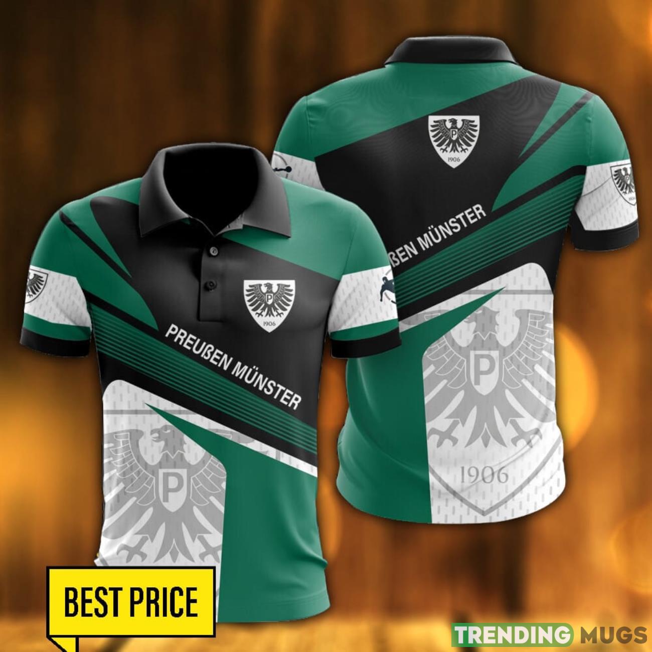 SC Preußen Münster All Printed 3D Polo Shirt Men Gift Golf Lover Gift Product Photo 1 SC Preußen Münster All Printed 3D Polo Shirt Men Gift Golf Lover Gift Product Photo 1