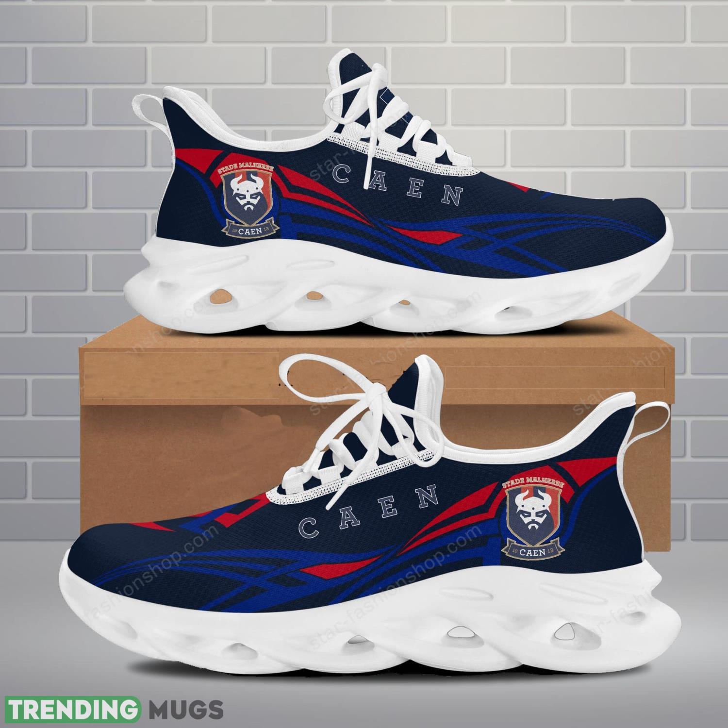 Stade Malherbe Caen Max Soul Shoes Sport Fans Gift Sneakers Product Photo 1 Stade Malherbe Caen Max Soul Shoes Sport Fans Gift Sneakers Product Photo 1