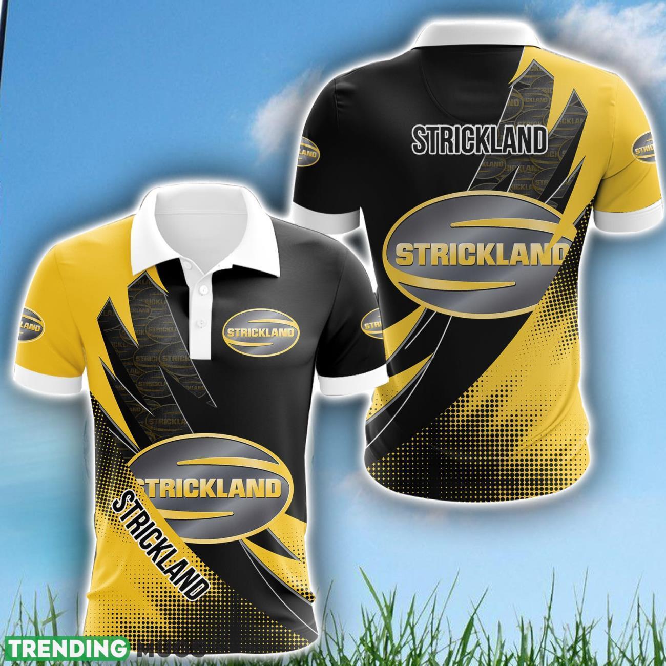 Strickland 3D Polo Shirt Limited For Fans Logo Printed Product Photo 1 Strickland 3D Polo Shirt Limited For Fans Logo Printed Product Photo 1
