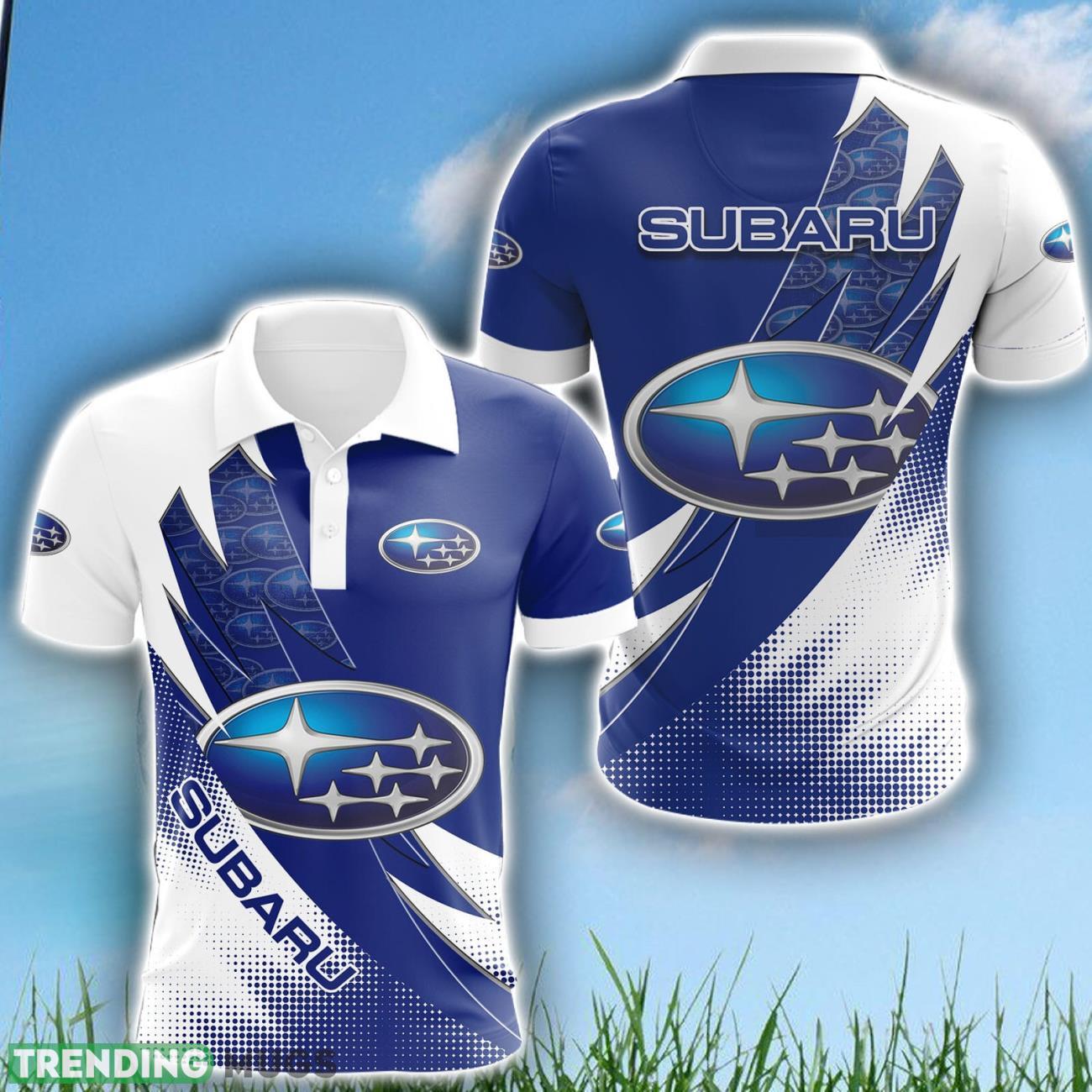 Subaru 3D Polo Shirt Limited For Fans Logo Printed Product Photo 1 Subaru 3D Polo Shirt Limited For Fans Logo Printed Product Photo 1
