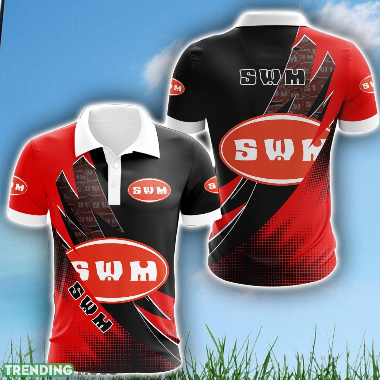 SWM Motorcycles 3D Polo Shirt Limited For Fans Logo Printed Product Photo 1 SWM Motorcycles 3D Polo Shirt Limited For Fans Logo Printed Product Photo 1