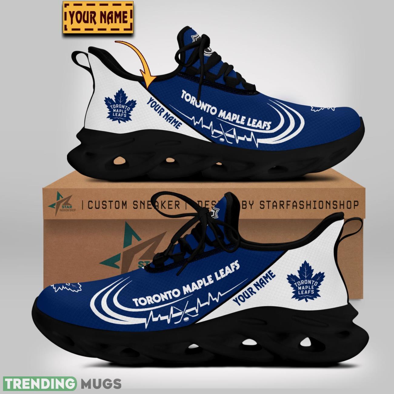 Toronto Maple Leafs Lover Running Sneakers Sport Max Soul Shoes For Men Women Custom Name Max Soul Toronto Maple Leafs Lover Running Sneakers Sport Max Soul Shoes For Men Women Custom Name Max Soul