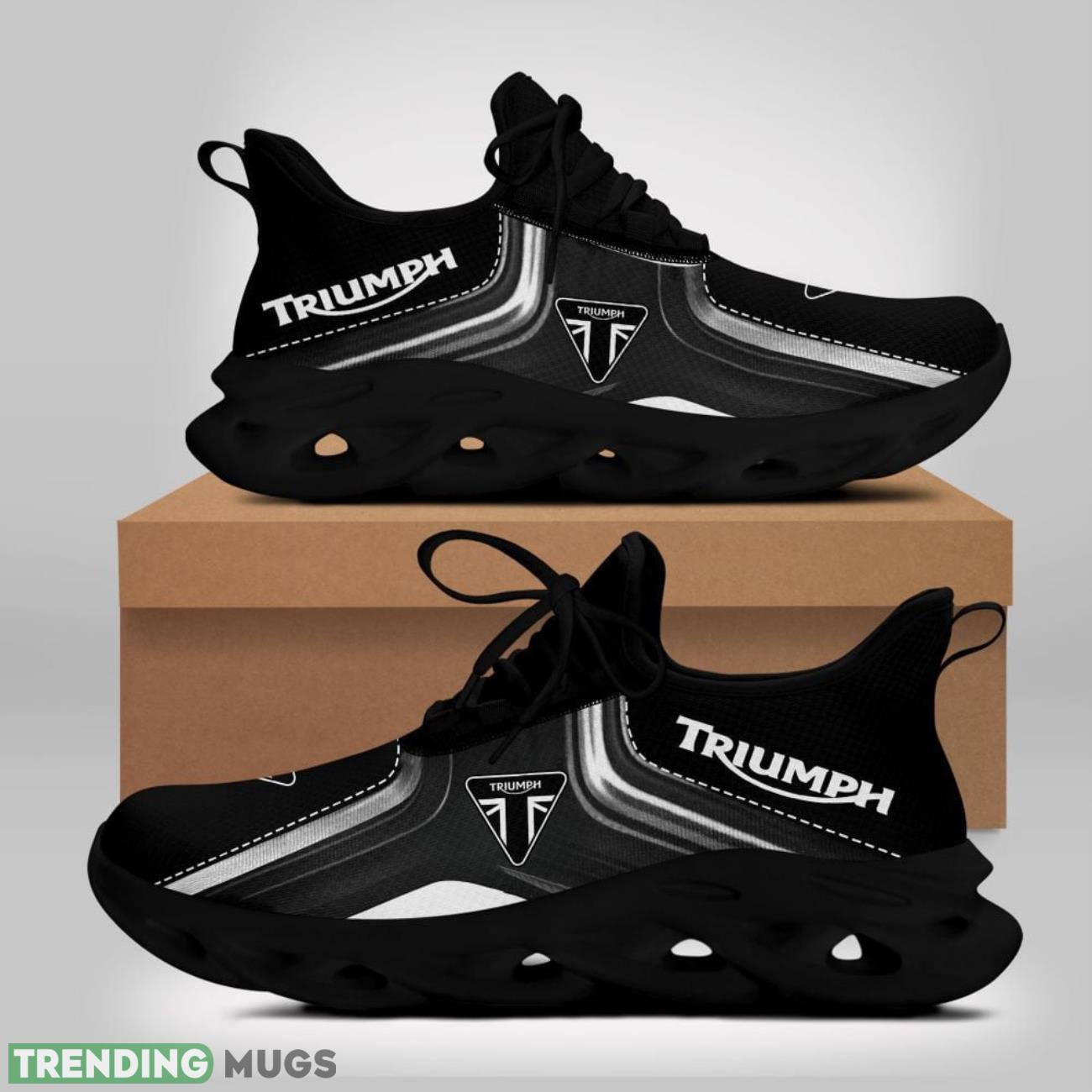 Triumph Motorcycles Sneakers Logo Printed Max Soul Shoes For Men And Women Product Photo 1 Triumph Motorcycles Sneakers Logo Printed Max Soul Shoes For Men And Women Product Photo 1