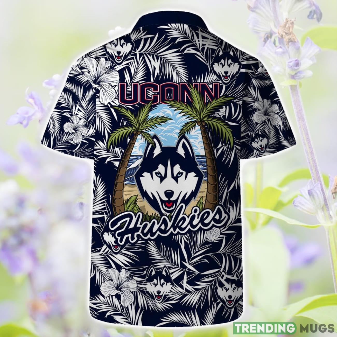 UConn Huskies NCAA Short Sleeve Shirt Beach Pattern Combo Hawaiian Shirt And Shorts Hawaiian & Short UConn Huskies NCAA Short Sleeve Shirt Beach Pattern Combo Hawaiian Shirt And Shorts Hawaiian & Short