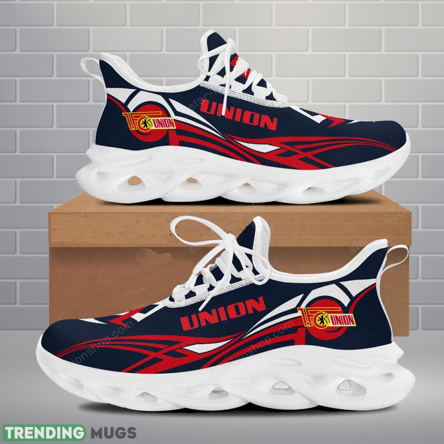 Union Berlin Max Soul Shoes Sport Fans Gift Sneakers Product Photo 1 Union Berlin Max Soul Shoes Sport Fans Gift Sneakers Product Photo 1