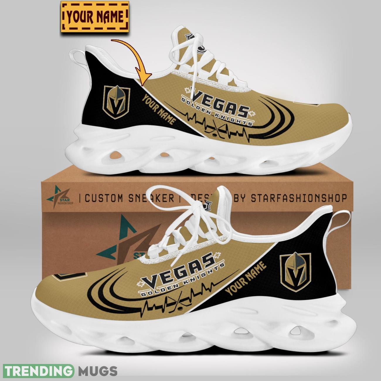 Vegas Golden Knights Lover Running Sneakers Sport Max Soul Shoes For Men Women Custom Name Max Soul Vegas Golden Knights Lover Running Sneakers Sport Max Soul Shoes For Men Women Custom Name Max Soul