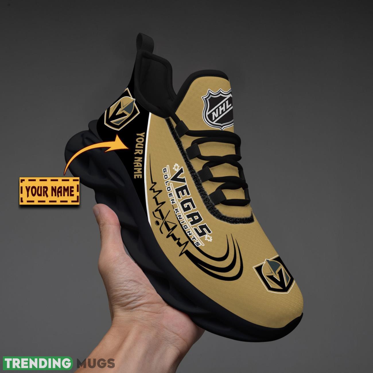 Vegas Golden Knights Lover Running Sneakers Sport Max Soul Shoes For Men Women Custom Name Max Soul Vegas Golden Knights Lover Running Sneakers Sport Max Soul Shoes For Men Women Custom Name Max Soul