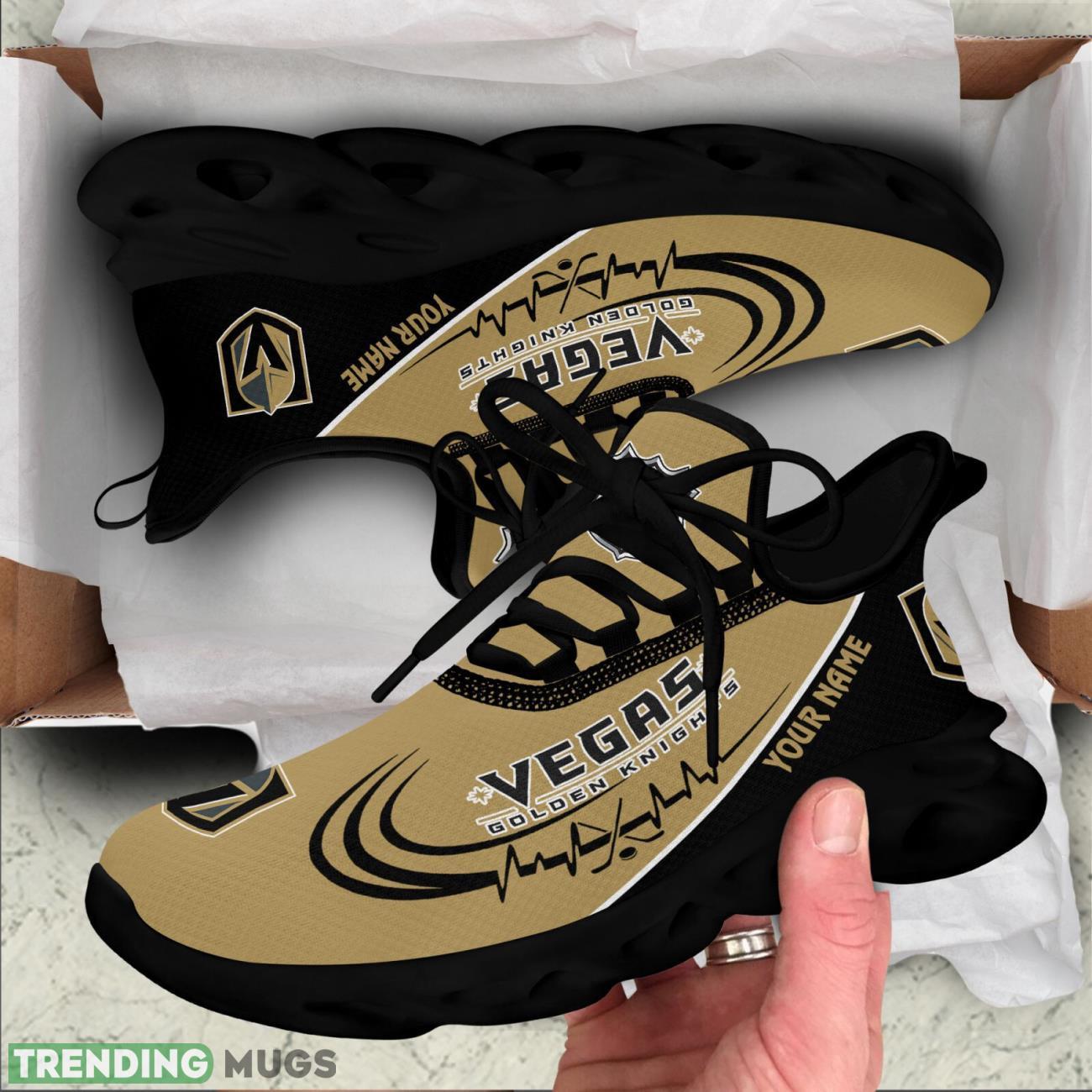 Vegas Golden Knights Lover Running Sneakers Sport Max Soul Shoes For Men Women Custom Name Max Soul Vegas Golden Knights Lover Running Sneakers Sport Max Soul Shoes For Men Women Custom Name Max Soul