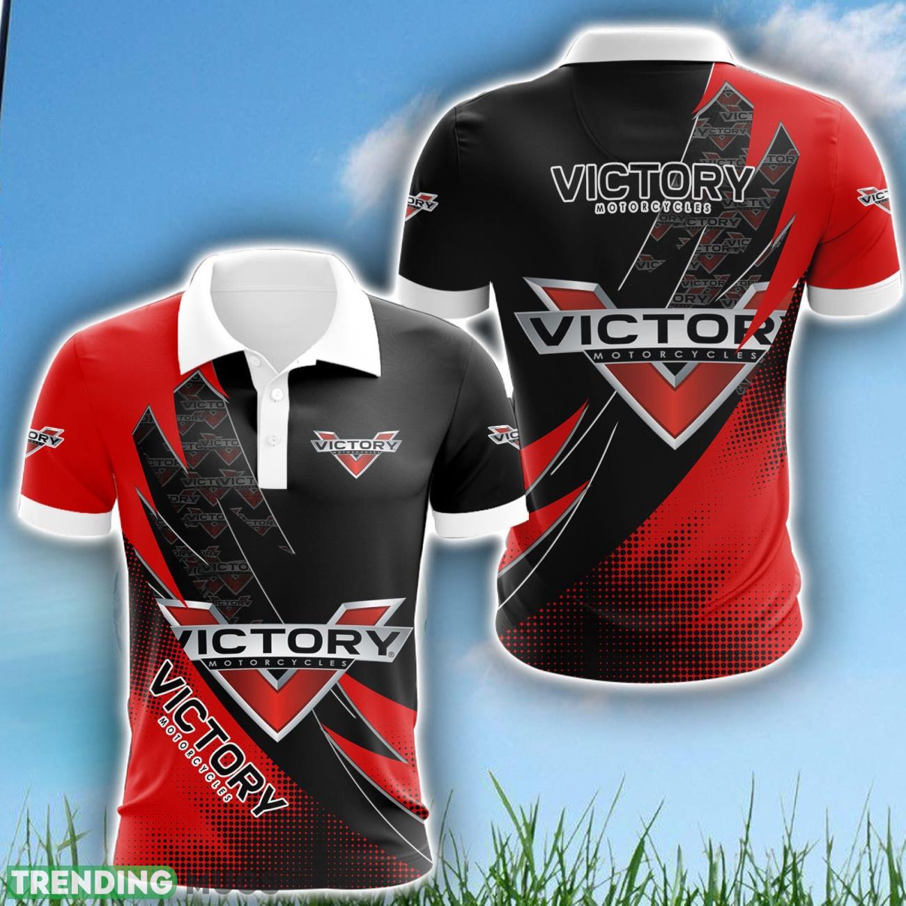Victory Motorcycles 3D Polo Shirt Limited For Fans Logo Printed Product Photo 1 Victory Motorcycles 3D Polo Shirt Limited For Fans Logo Printed Product Photo 1