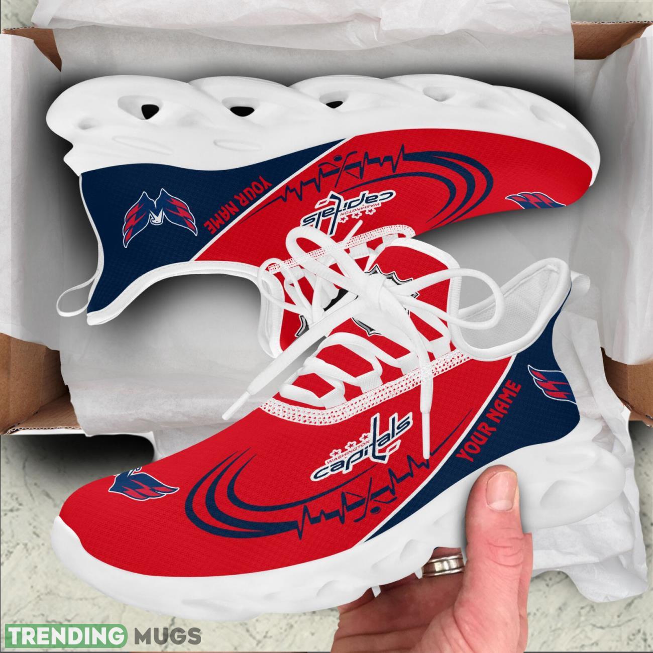 Washington Capitals Lover Running Sneakers Sport Max Soul Shoes For Men Women Custom Name Max Soul Washington Capitals Lover Running Sneakers Sport Max Soul Shoes For Men Women Custom Name Max Soul