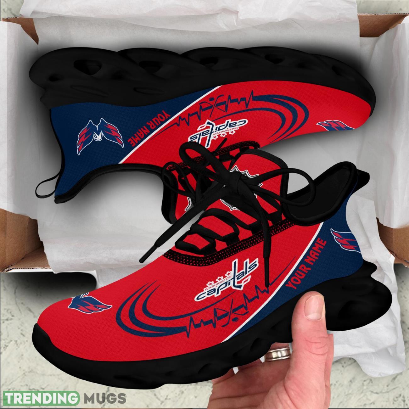 Washington Capitals Lover Running Sneakers Sport Max Soul Shoes For Men Women Custom Name Max Soul Washington Capitals Lover Running Sneakers Sport Max Soul Shoes For Men Women Custom Name Max Soul