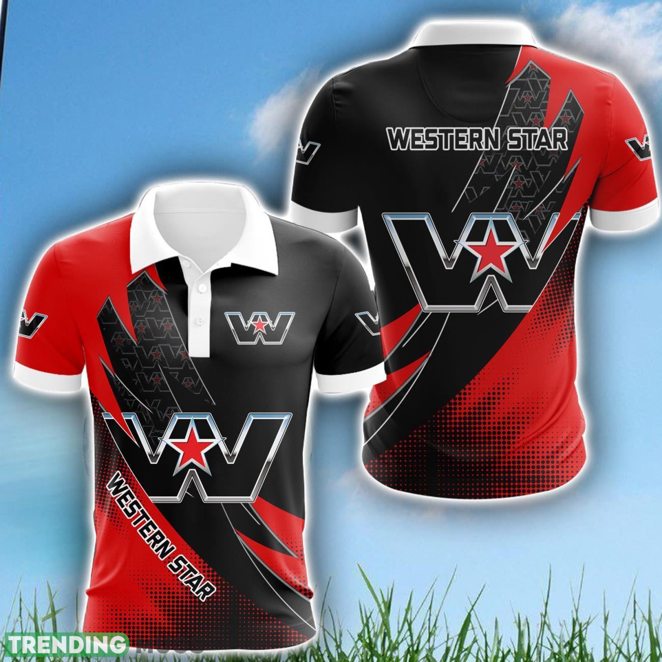 Western Star 3D Polo Shirt Limited For Fans Logo Printed Product Photo 1