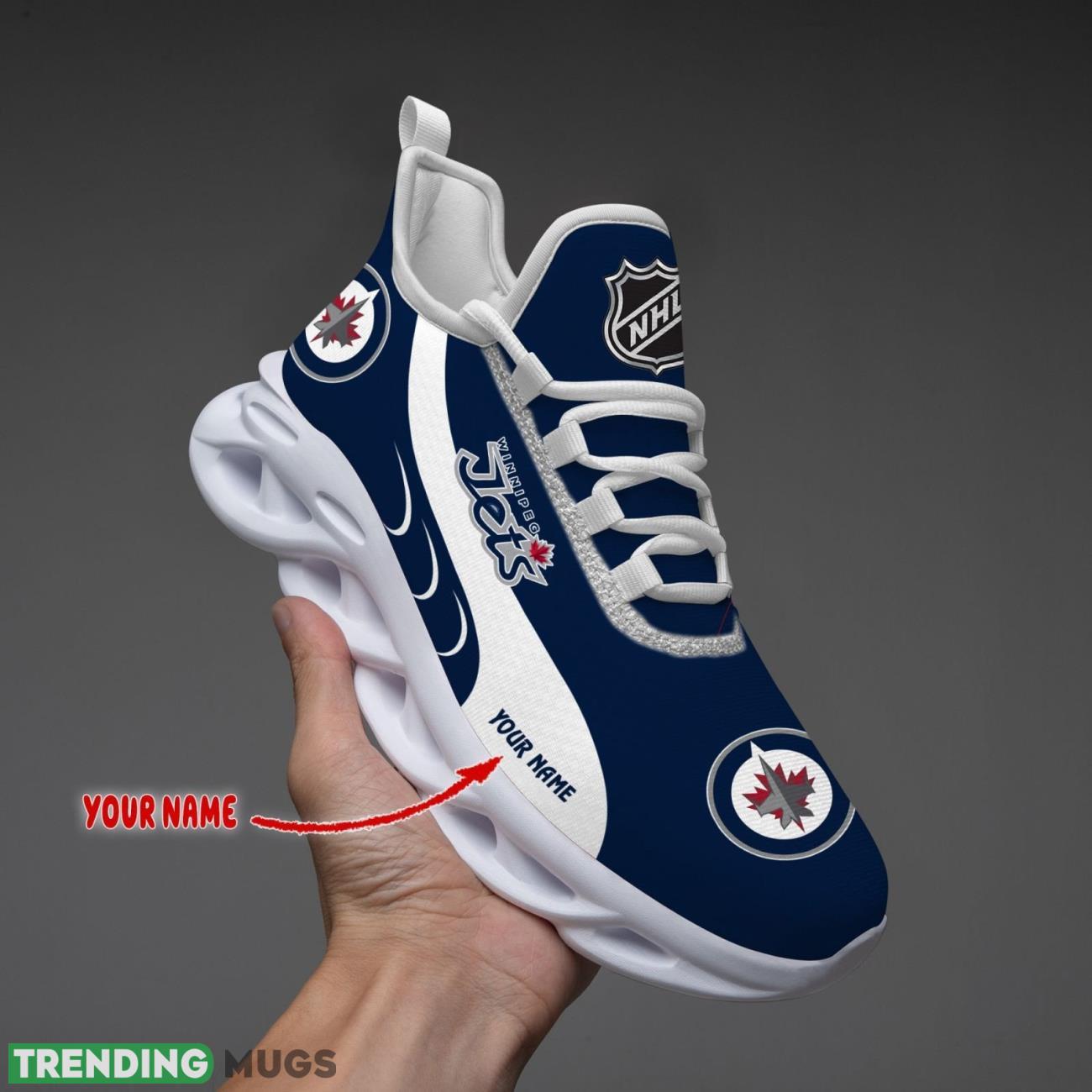 Winnipeg Jets Max Soul Shoes Custom Name Personalized Sneakers Running Gift Product Photo 1 Winnipeg Jets Max Soul Shoes Custom Name Personalized Sneakers Running Gift Product Photo 1