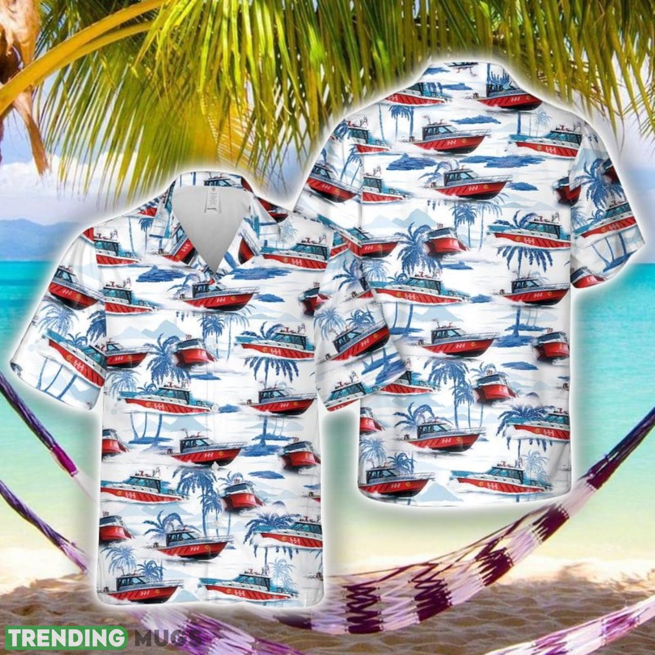 Chicago FD Fast Boat 688 Holiday Hawaiian Shirt Product Photo 1 Chicago FD Fast Boat 688 Holiday Hawaiian Shirt Product Photo 1