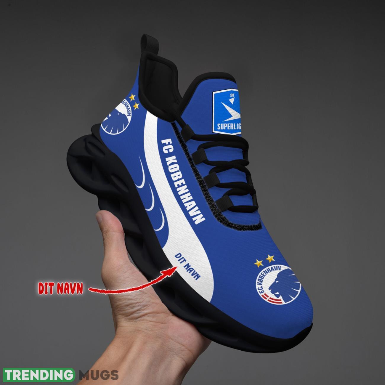 F.C. København Max Soul Shoes Custom Name Men Women Running Sneakers Max Soul F.C. København Max Soul Shoes Custom Name Men Women Running Sneakers Max Soul