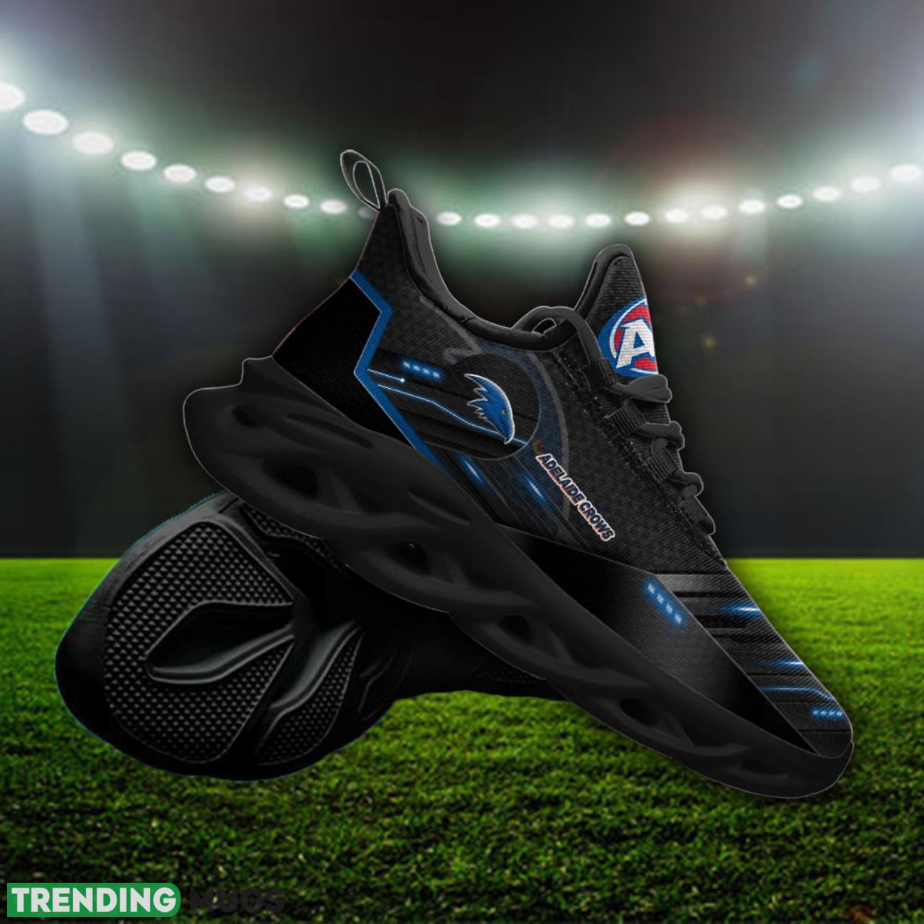 Adelaide Crows AFL Max Soul Shoes 3D Printed Running Sneakers Custom Name Max Soul Adelaide Crows AFL Max Soul Shoes 3D Printed Running Sneakers Custom Name Max Soul