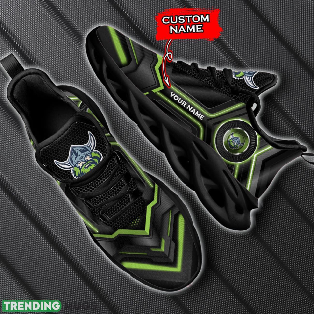 Canberra Raiders NRL Max Soul Shoes Sneakers Ultra Personalized Name Gift Max Soul Canberra Raiders NRL Max Soul Shoes Sneakers Ultra Personalized Name Gift Max Soul