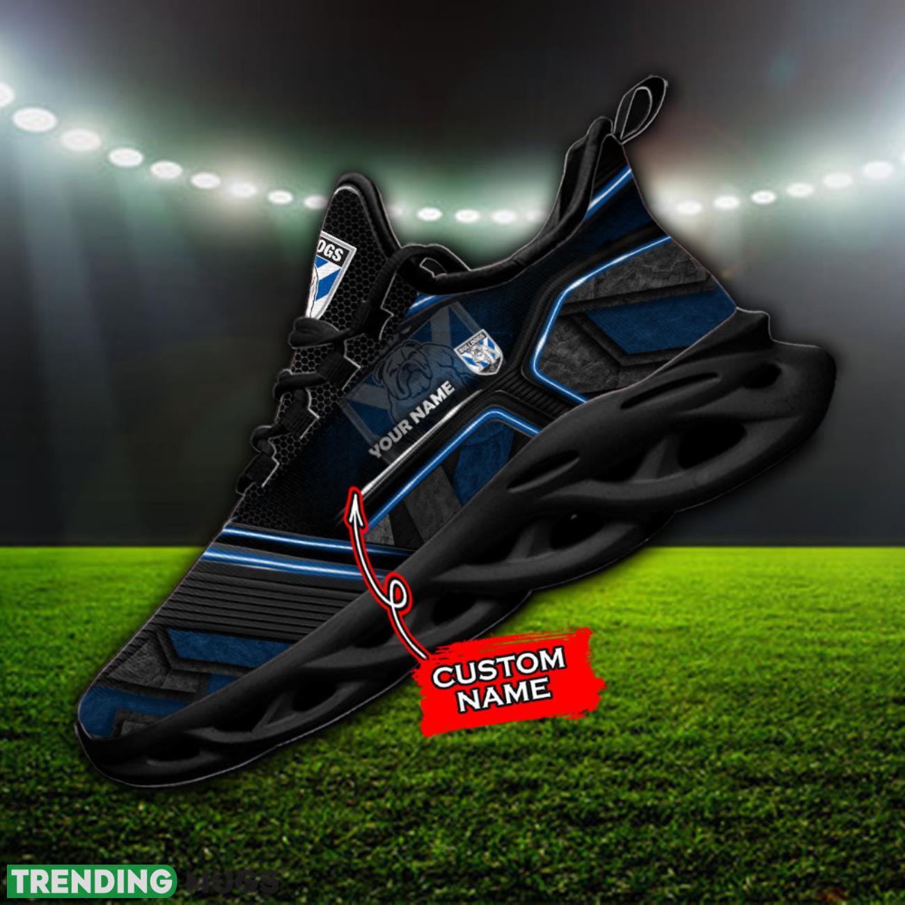 Canterbury Bankstown Bulldogs NRL Max Soul Shoes Sneakers Personalized Name Gift For Team Max Soul Canterbury Bankstown Bulldogs NRL Max Soul Shoes Sneakers Personalized Name Gift For Team Max Soul