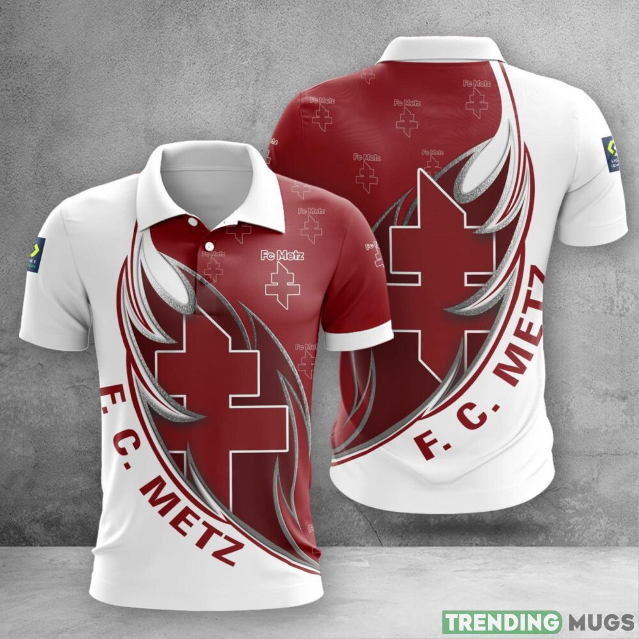 FC Metz AOP Polo Shirt Sport Gift Logo Team Polo Shirt For Fans Product Photo 1 FC Metz AOP Polo Shirt Sport Gift Logo Team Polo Shirt For Fans Product Photo 1