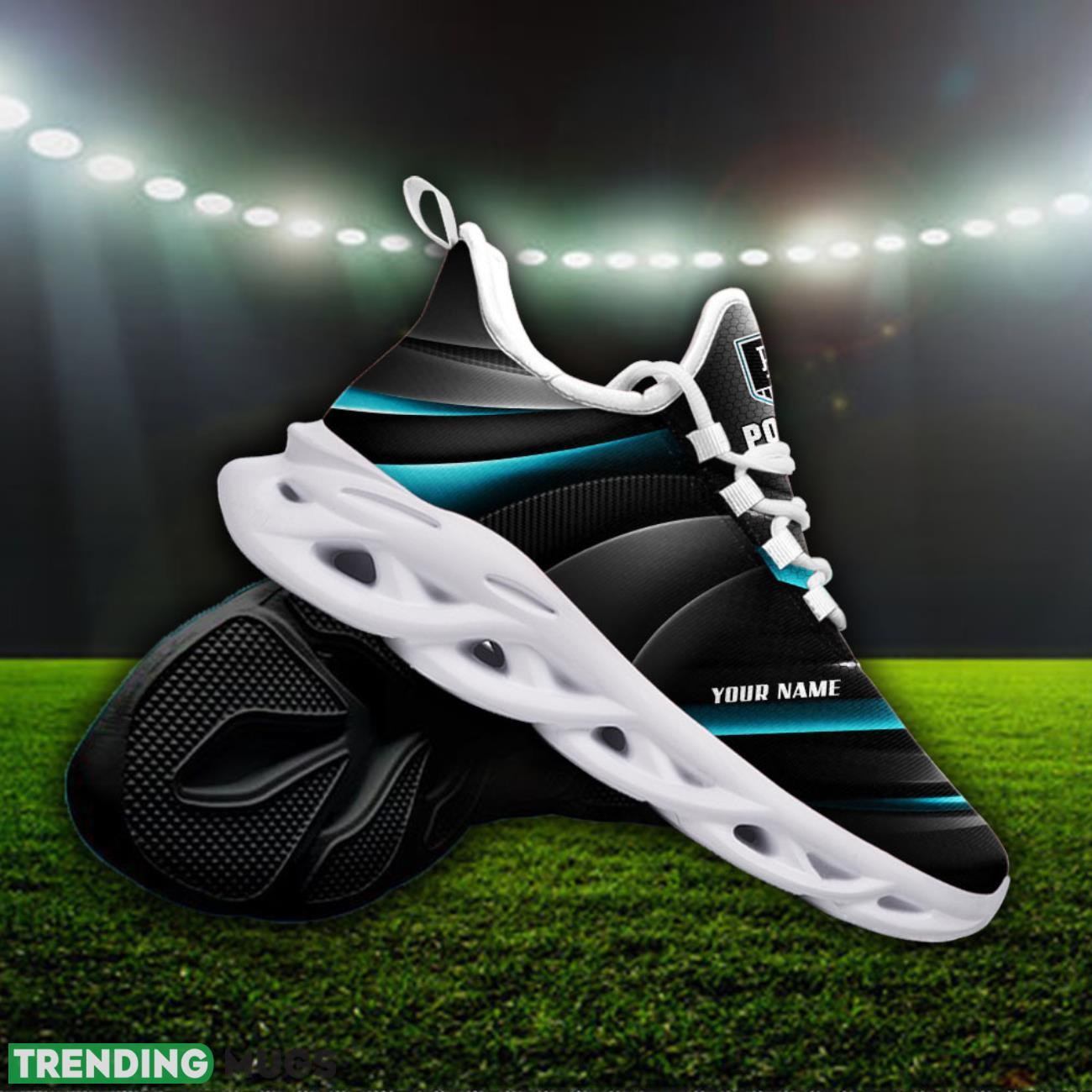 For Fans Port Adelaide Power AFL Max Soul Shoes Running Sneakers Men And Women Gift Custom Name Max Soul For Fans Port Adelaide Power AFL Max Soul Shoes Running Sneakers Men And Women Gift Custom Name Max Soul