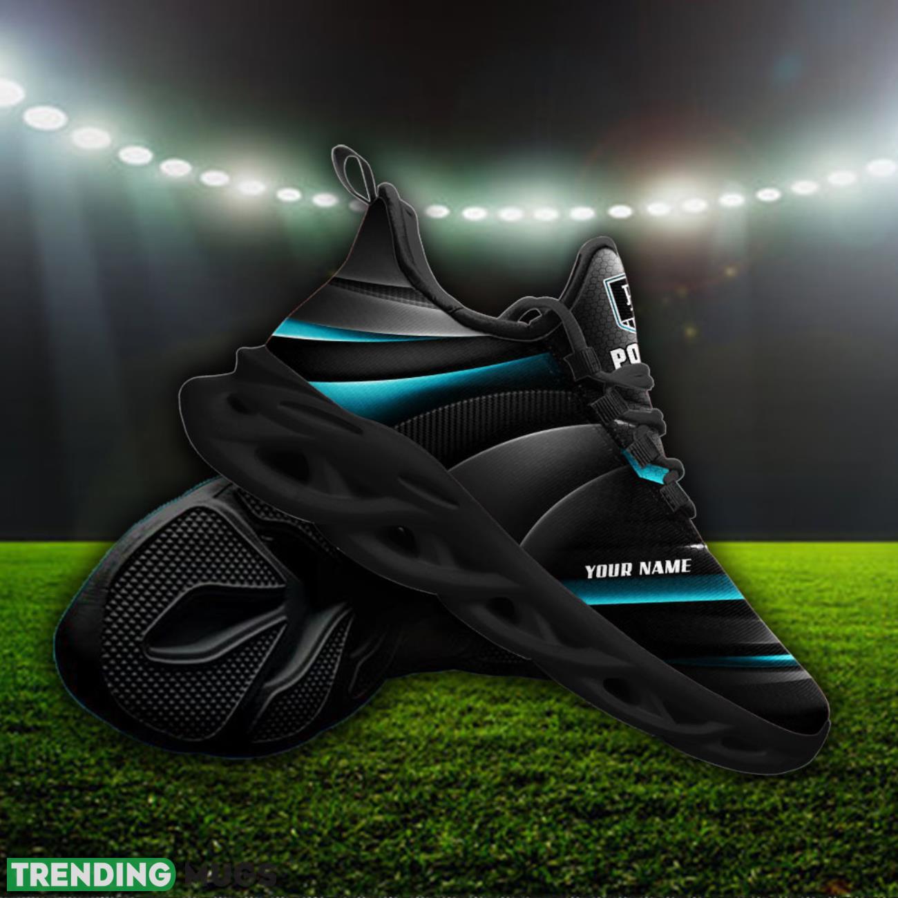 For Fans Port Adelaide Power AFL Max Soul Shoes Running Sneakers Men And Women Gift Custom Name Max Soul For Fans Port Adelaide Power AFL Max Soul Shoes Running Sneakers Men And Women Gift Custom Name Max Soul