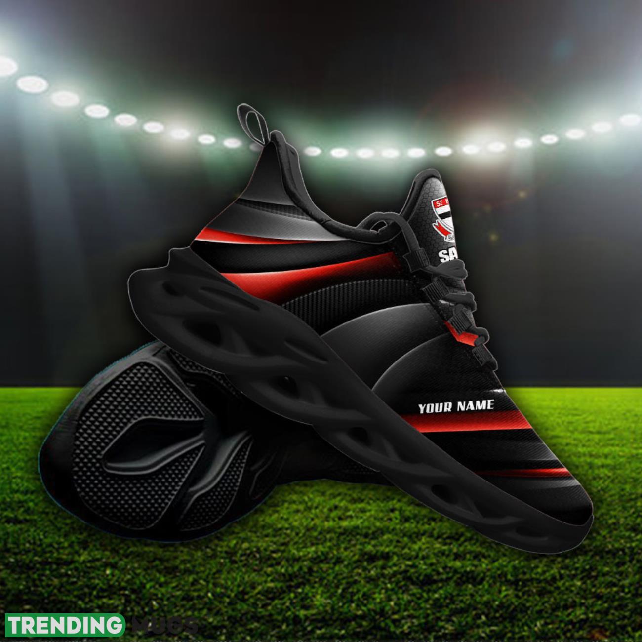 For Fans St Kilda Saints AFL Max Soul Shoes Running Sneakers Men And Women Gift Custom Name Max Soul For Fans St Kilda Saints AFL Max Soul Shoes Running Sneakers Men And Women Gift Custom Name Max Soul