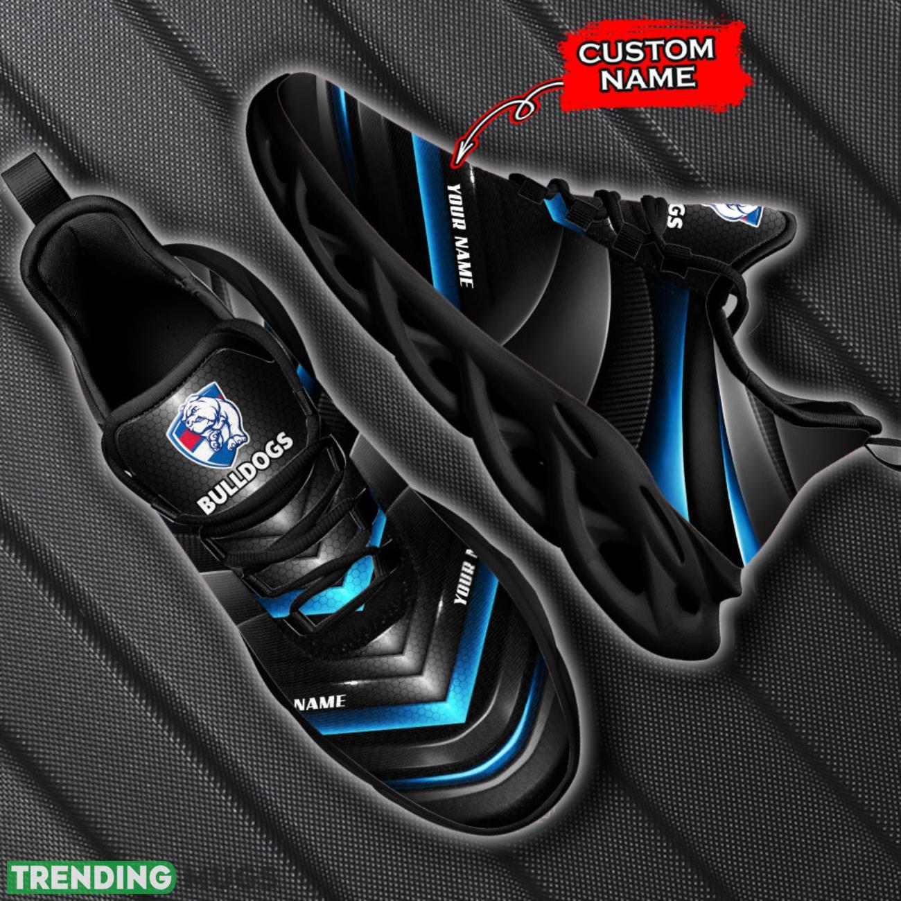 For Fans Western Bulldogs AFL Max Soul Shoes Running Sneakers Men And Women Gift Custom Name Max Soul For Fans Western Bulldogs AFL Max Soul Shoes Running Sneakers Men And Women Gift Custom Name Max Soul