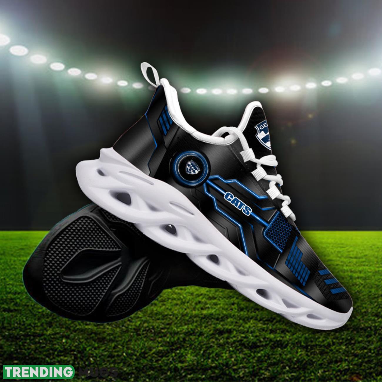 Geelong Cats AFL Custom Name Trending Shoes Men Women Max Soul Shoes Sneakers Max Soul Geelong Cats AFL Custom Name Trending Shoes Men Women Max Soul Shoes Sneakers Max Soul