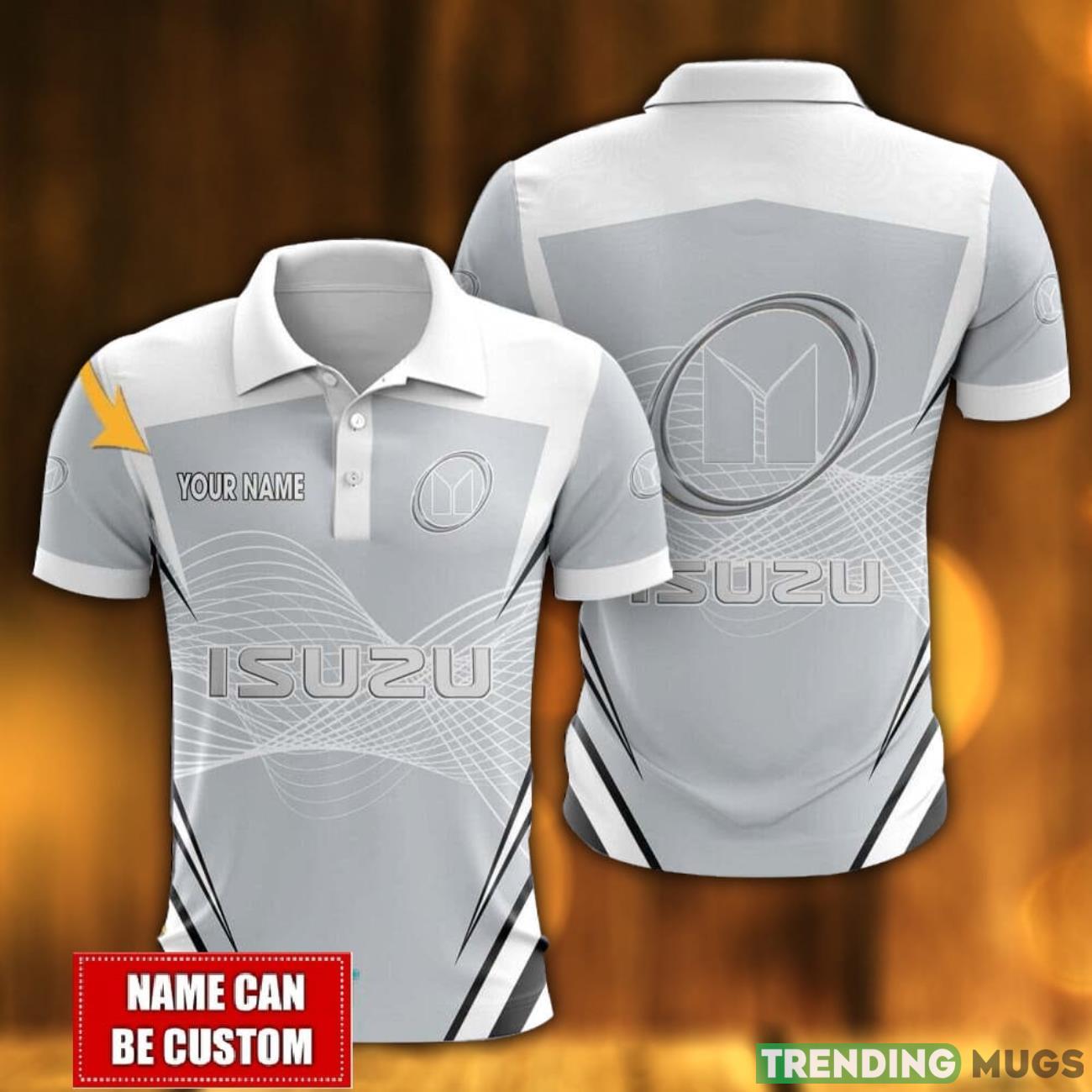 Isuzu 3D Polo Shirt For Car Lover Gift Personalized Name Product Photo 1