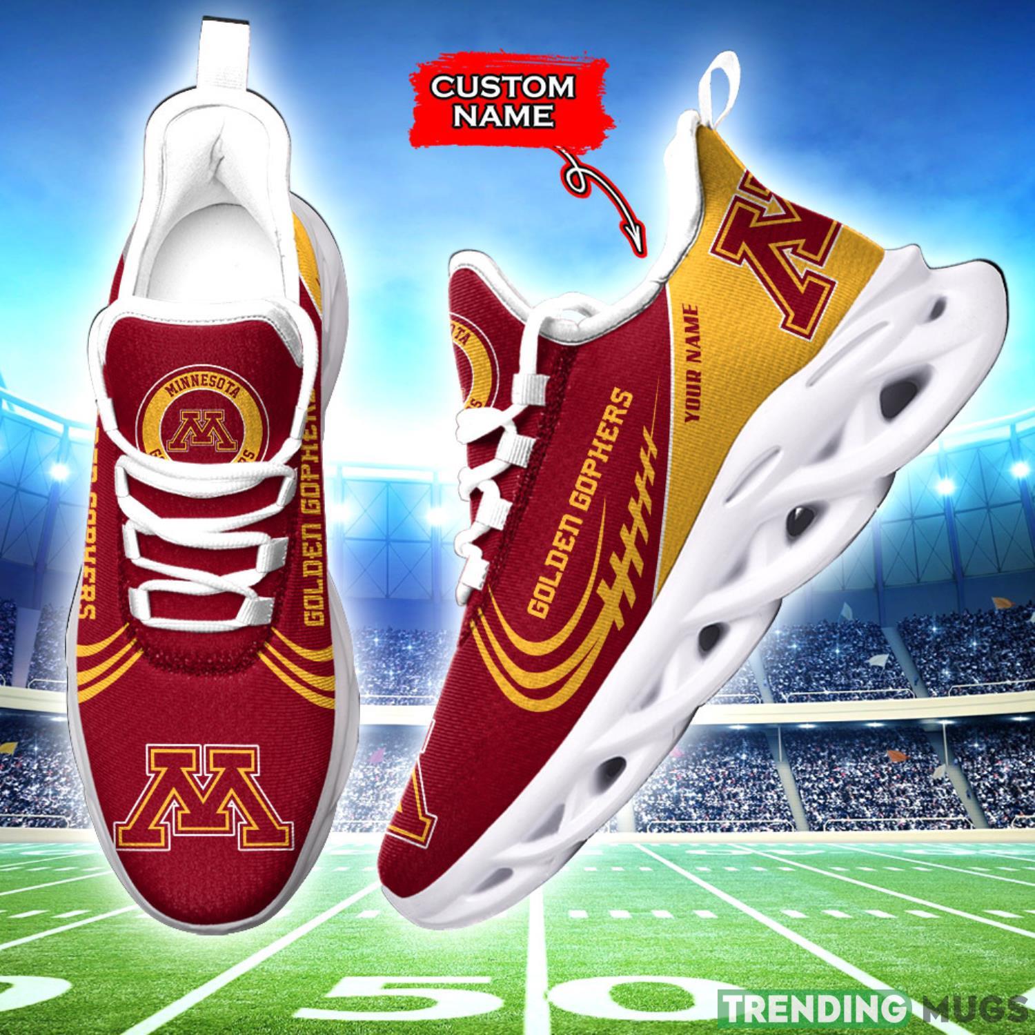 Running Sneakers Minnesota Golden Gophers NCAA Max Soul Shoes Clunky Sneakers Custom Name Gift Max Soul Running Sneakers Minnesota Golden Gophers NCAA Max Soul Shoes Clunky Sneakers Custom Name Gift Max Soul