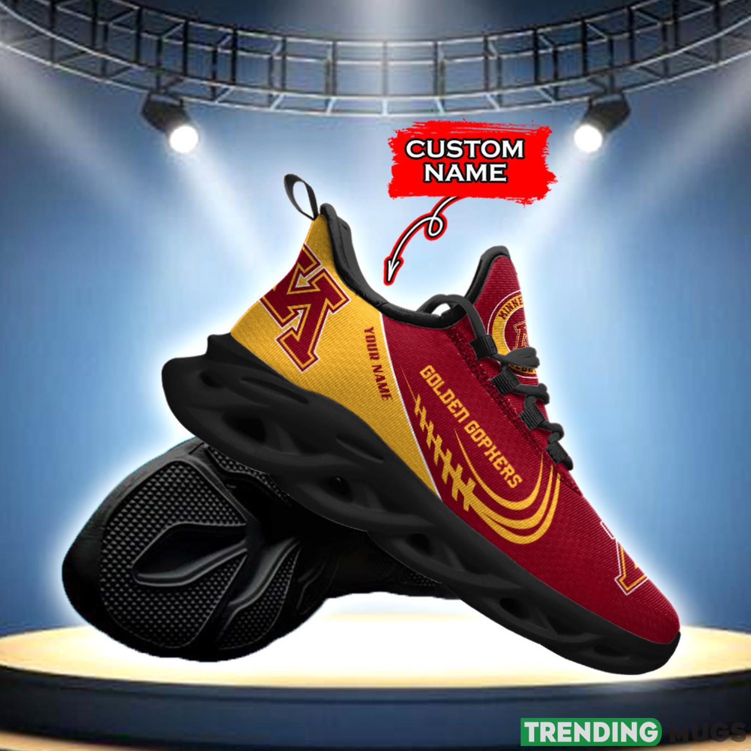 Running Sneakers Minnesota Golden Gophers NCAA Max Soul Shoes Clunky Sneakers Custom Name Gift Max Soul Running Sneakers Minnesota Golden Gophers NCAA Max Soul Shoes Clunky Sneakers Custom Name Gift Max Soul