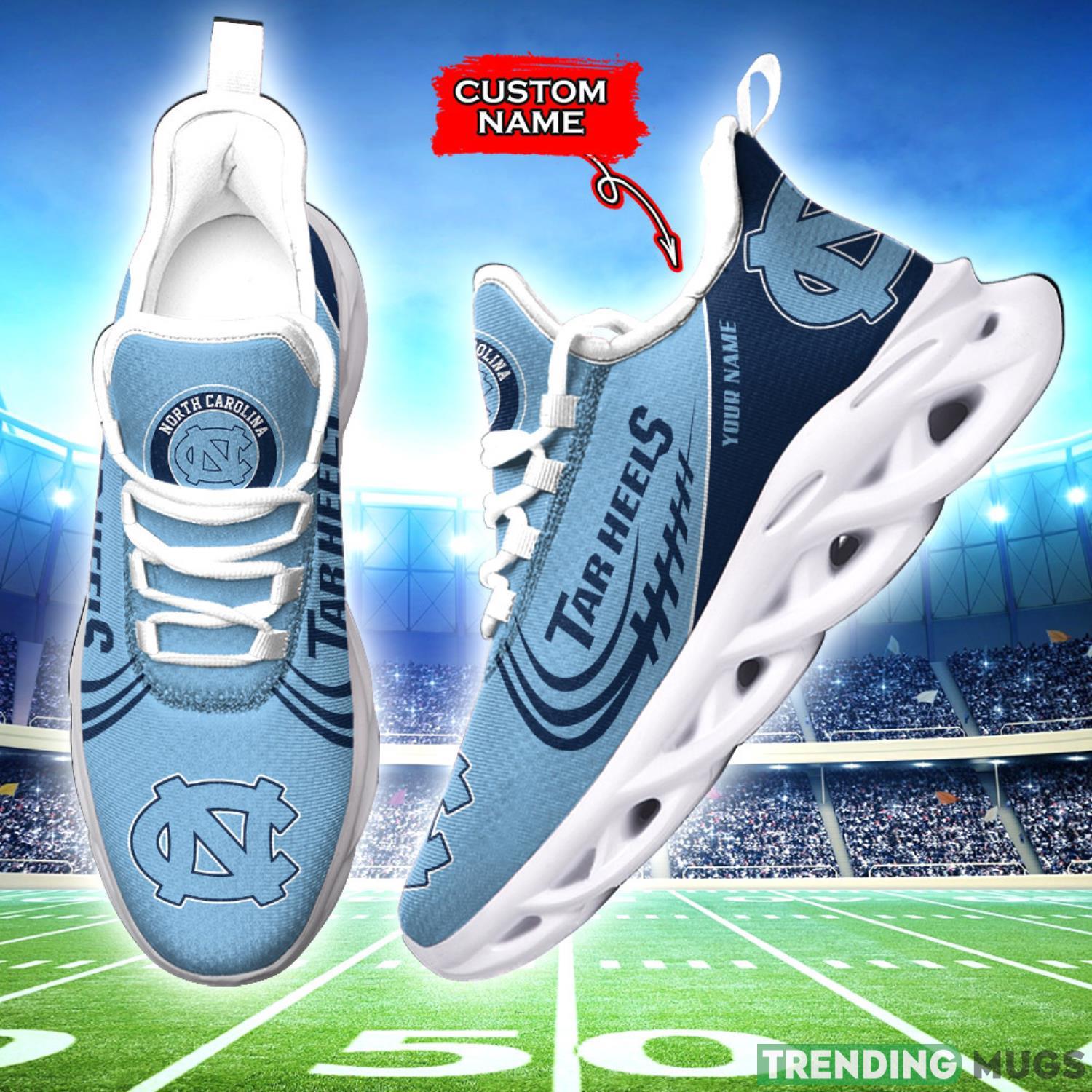 Running Sneakers North Carolina Tar Heels NCAA Max Soul Shoes Clunky Sneakers Custom Name Gift Max Soul Running Sneakers North Carolina Tar Heels NCAA Max Soul Shoes Clunky Sneakers Custom Name Gift Max Soul
