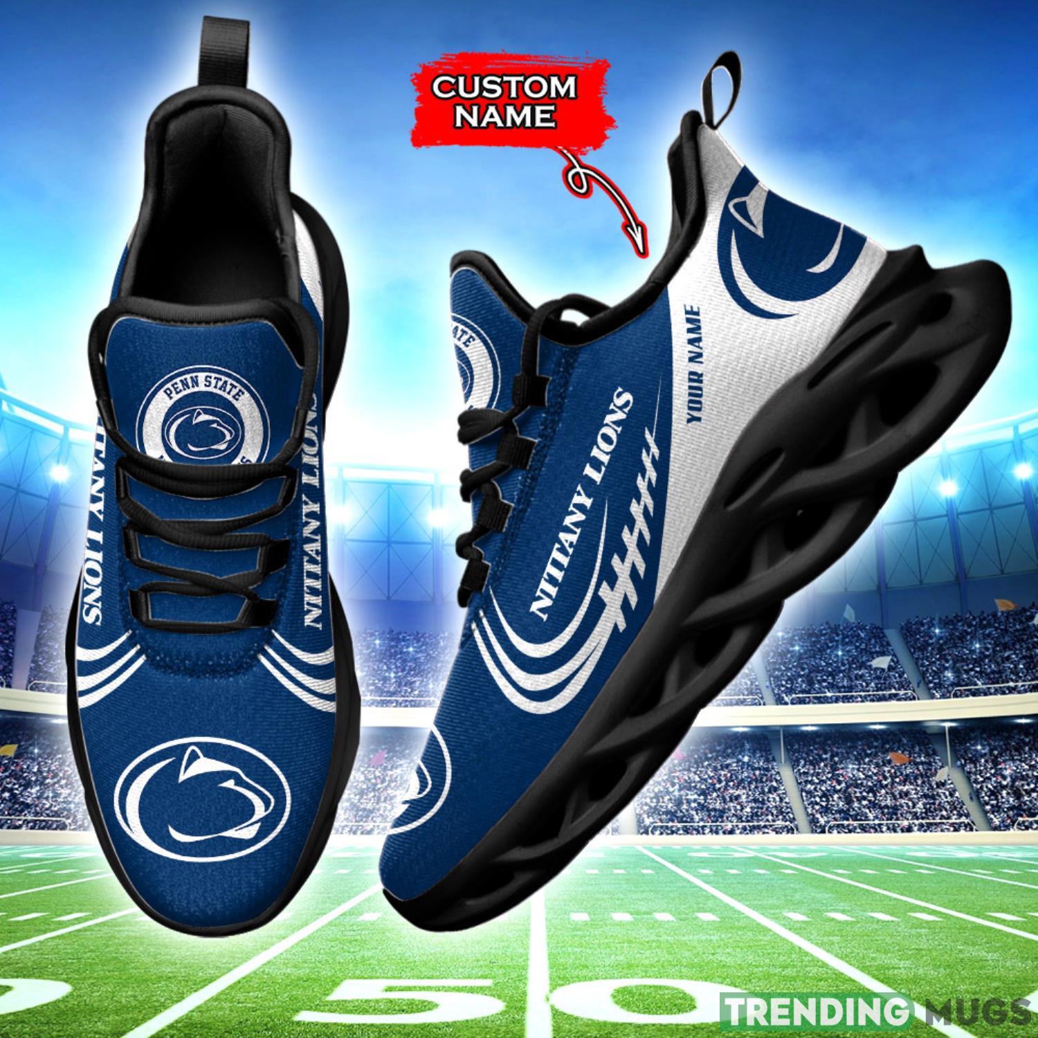Running Sneakers Penn State Nittany Lions NCAA Max Soul Shoes Clunky Sneakers Custom Name Gift Max Soul Running Sneakers Penn State Nittany Lions NCAA Max Soul Shoes Clunky Sneakers Custom Name Gift Max Soul