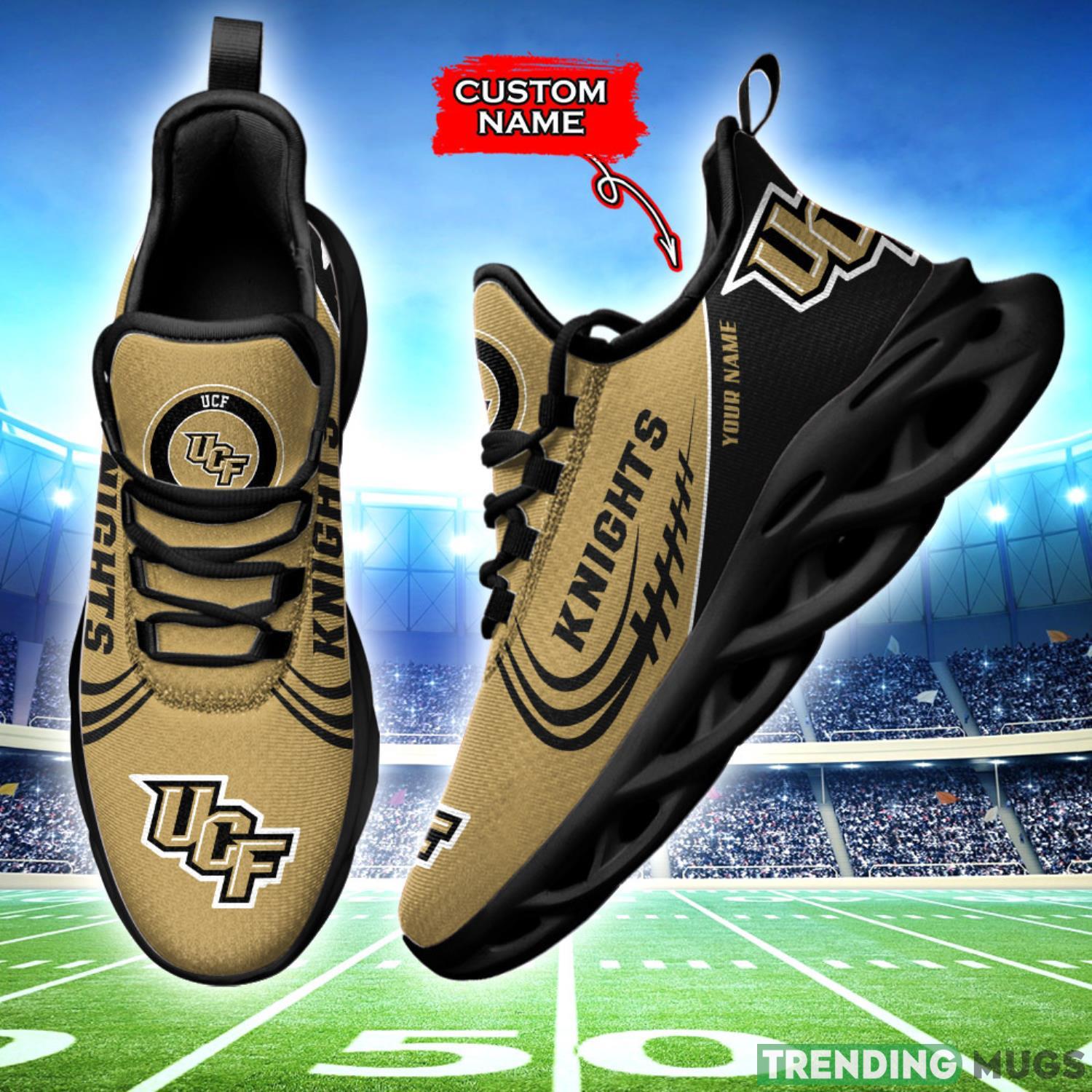 Running Sneakers UCF Knights NCAA Max Soul Shoes Clunky Sneakers Custom Name Gift Max Soul Running Sneakers UCF Knights NCAA Max Soul Shoes Clunky Sneakers Custom Name Gift Max Soul