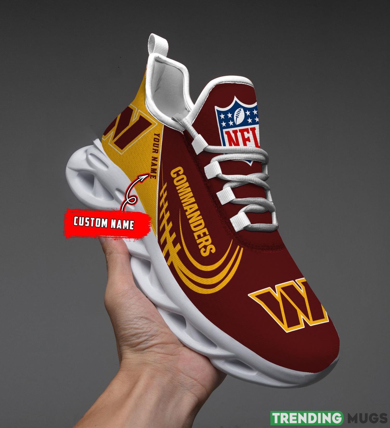 Running Sneakers Washington Redskins NFL Max Soul Shoes Clunky Sneakers Custom Name Gift Product Photo 1 Running Sneakers Washington Redskins NFL Max Soul Shoes Clunky Sneakers Custom Name Gift Product Photo 1