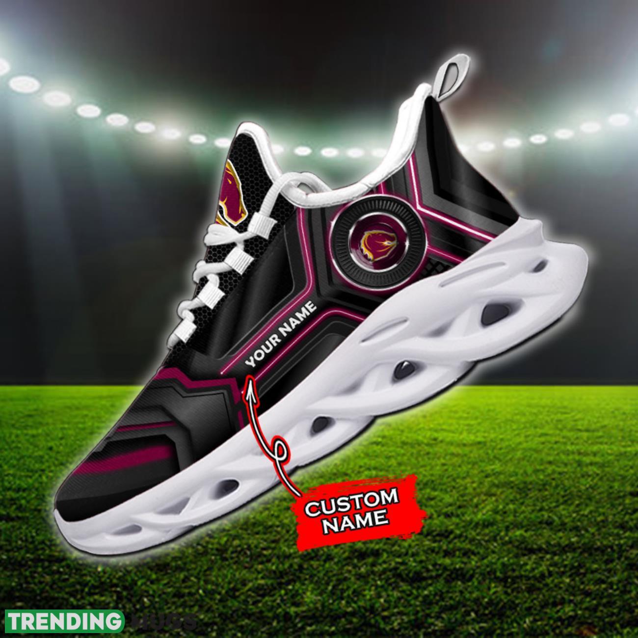 Ultra Sneakers Brisbane Broncos NRL Max Soul Shoes Sneakers Custom Name Product Photo 1 Ultra Sneakers Brisbane Broncos NRL Max Soul Shoes Sneakers Custom Name Product Photo 1