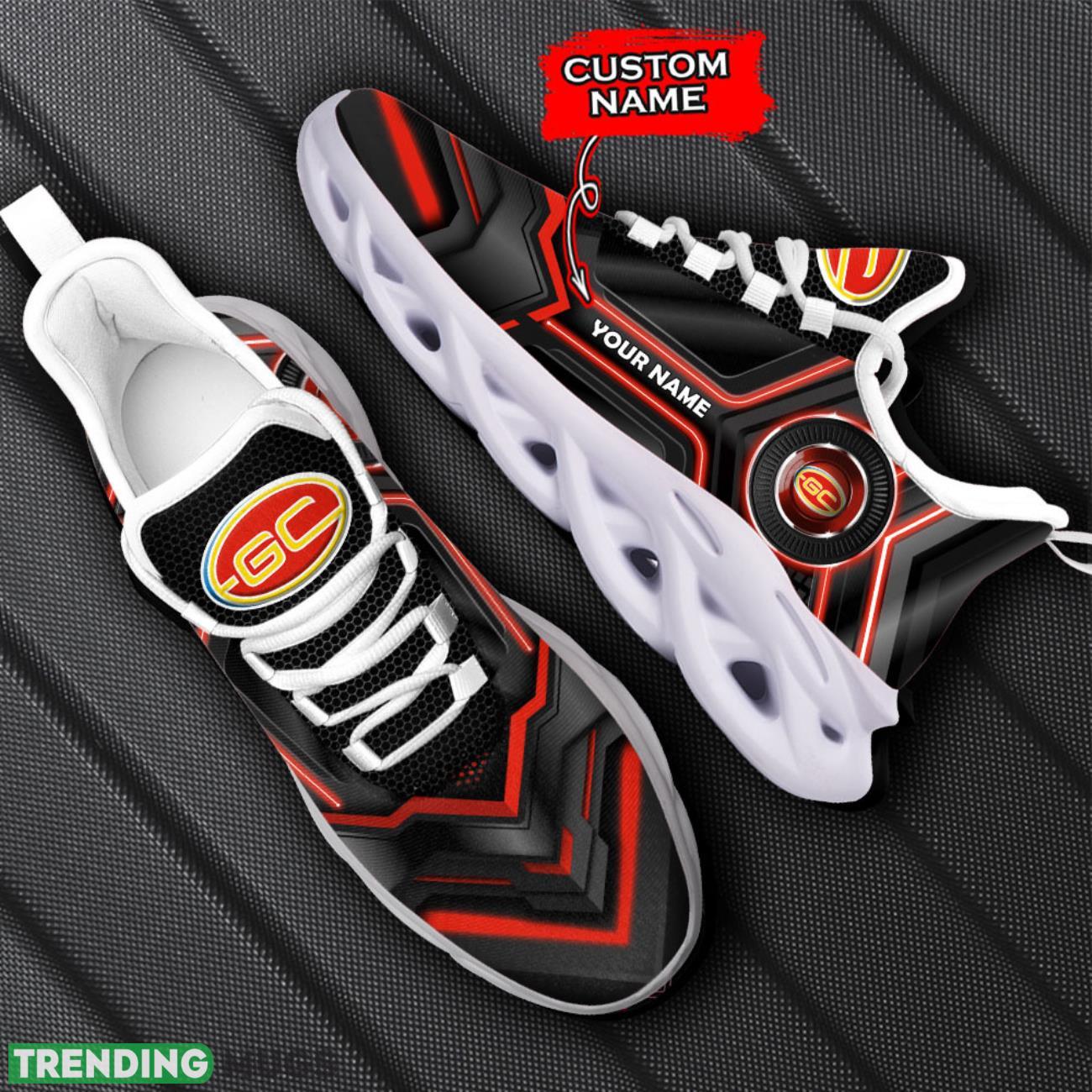 Ultra Sneakers Gold Coast Suns AFL Max Soul Shoes Sneakers Custom Name Max Soul Ultra Sneakers Gold Coast Suns AFL Max Soul Shoes Sneakers Custom Name Max Soul