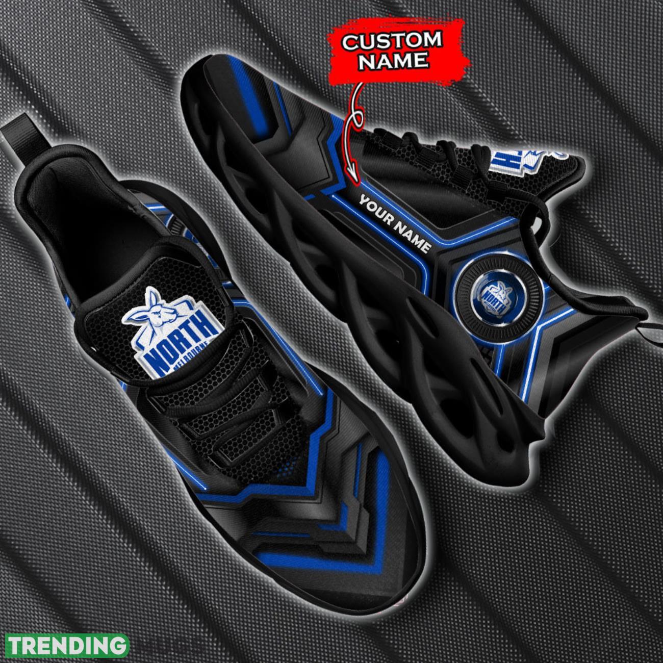 Ultra Sneakers North Melbourne Kangaroos AFL Max Soul Shoes Sneakers Custom Name Max Soul Ultra Sneakers North Melbourne Kangaroos AFL Max Soul Shoes Sneakers Custom Name Max Soul
