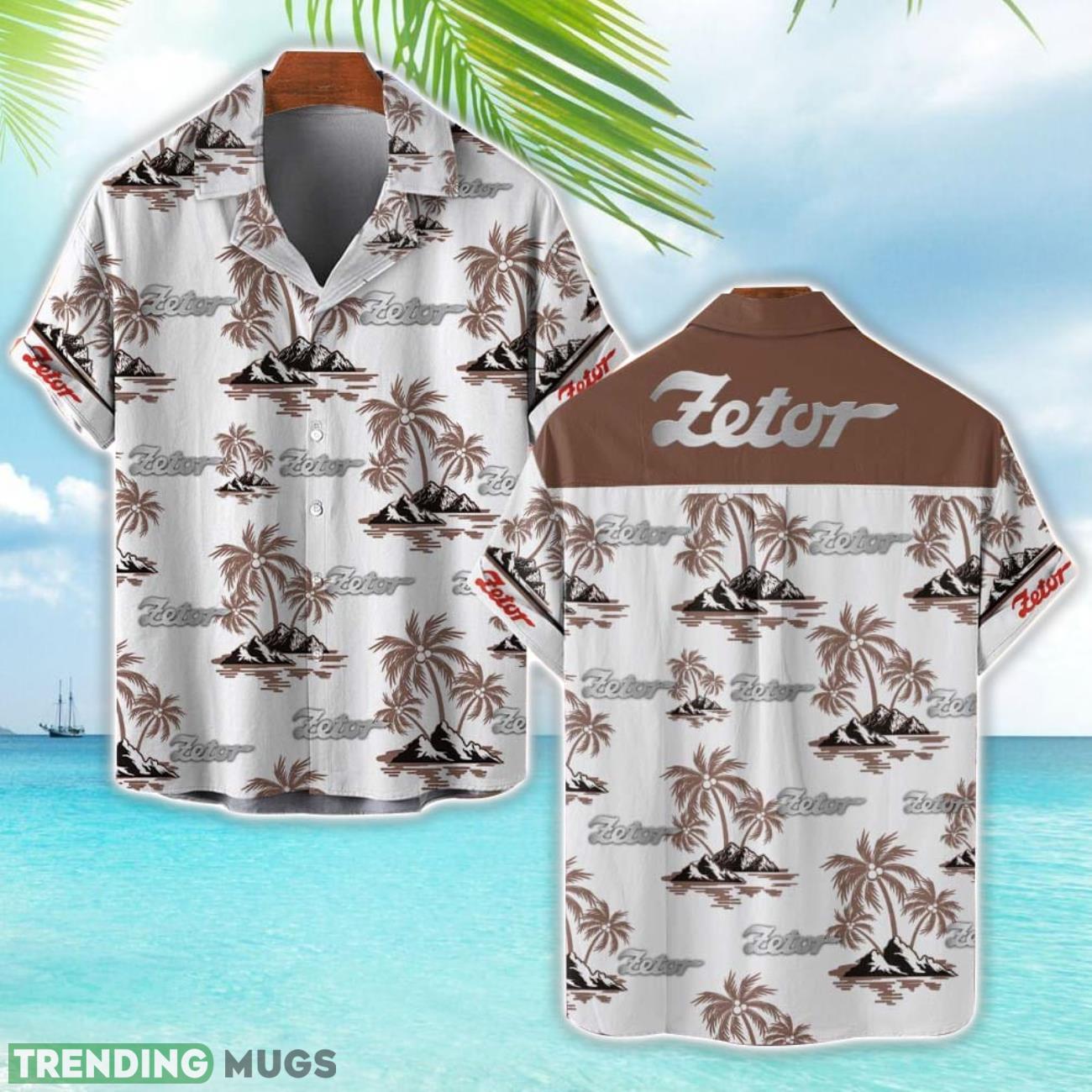 Zetor Brown Coconut Tree Pattern 3D Hawaiian Shirt And Shorts Product Photo 1 Zetor Brown Coconut Tree Pattern 3D Hawaiian Shirt And Shorts Product Photo 1