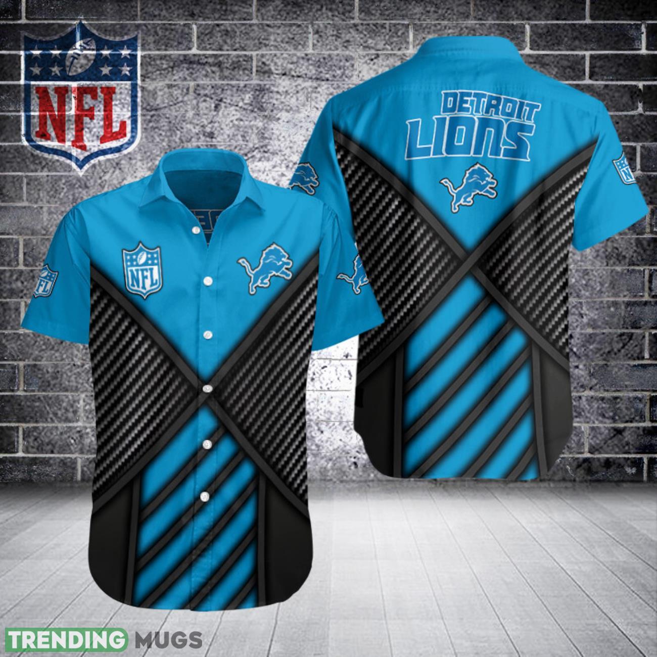 Detroit Lions Button Shirt Team Shirt 3D Hawaii Shirt Product Photo 1 Detroit Lions Button Shirt Team Shirt 3D Hawaii Shirt Product Photo 1