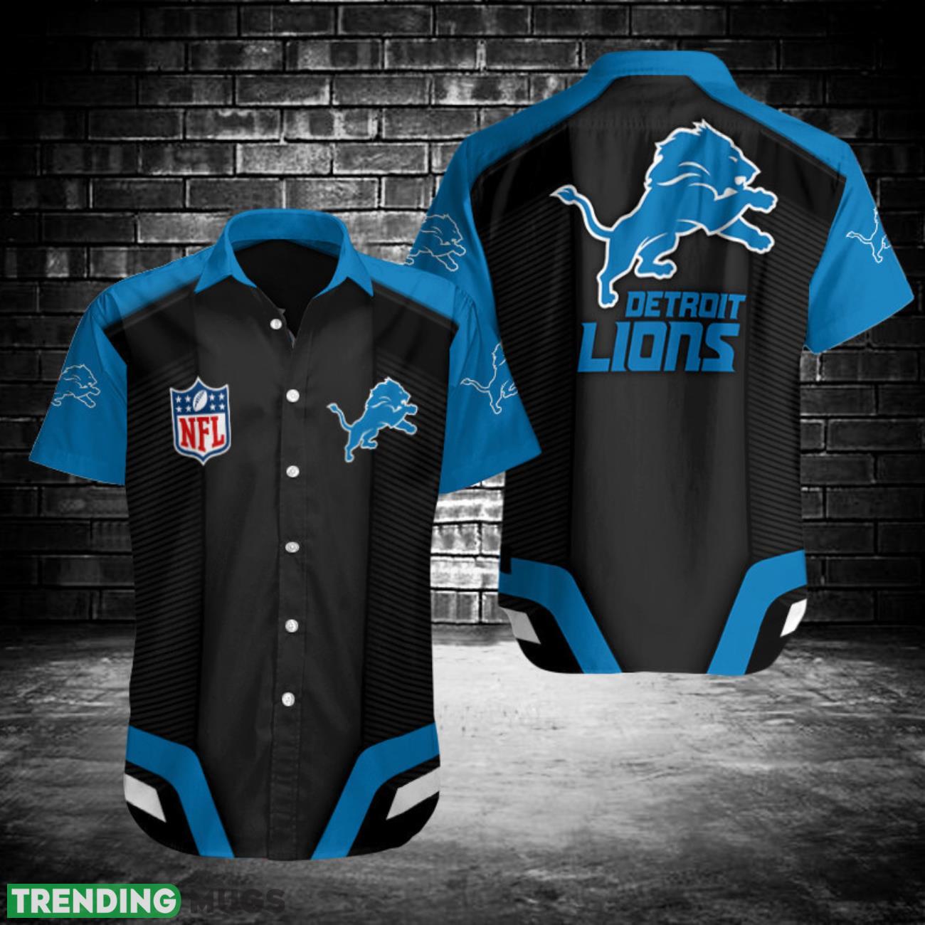 Detroit Lions Hawaiian Shirt Limited Version For Fans Product Photo 1