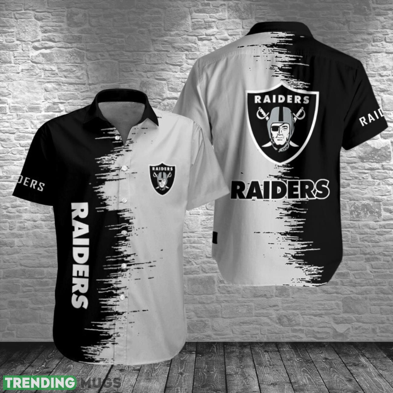 Las Vegas Raiders Button Shirt Team Shirt 3D Hawaii Shirt Product Photo 1 Las Vegas Raiders Button Shirt Team Shirt 3D Hawaii Shirt Product Photo 1
