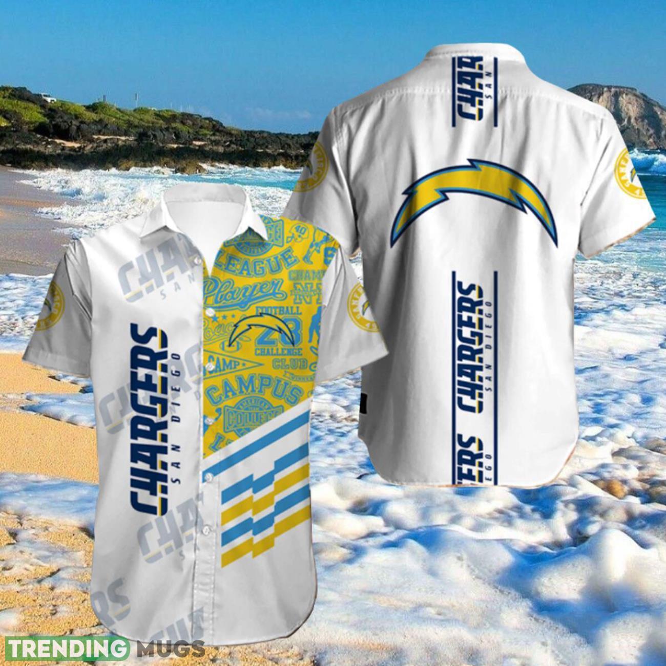 Los Angeles Chargers Button Shirt Team Shirt 3D Hawaii Shirt Product Photo 1 Los Angeles Chargers Button Shirt Team Shirt 3D Hawaii Shirt Product Photo 1