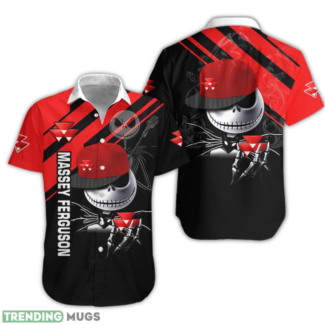 Massey Ferguson Jack skellington Hawaiian Shirt Halloween Gift For Men And Women Product Photo 1 Massey Ferguson Jack skellington Hawaiian Shirt Halloween Gift For Men And Women Product Photo 1