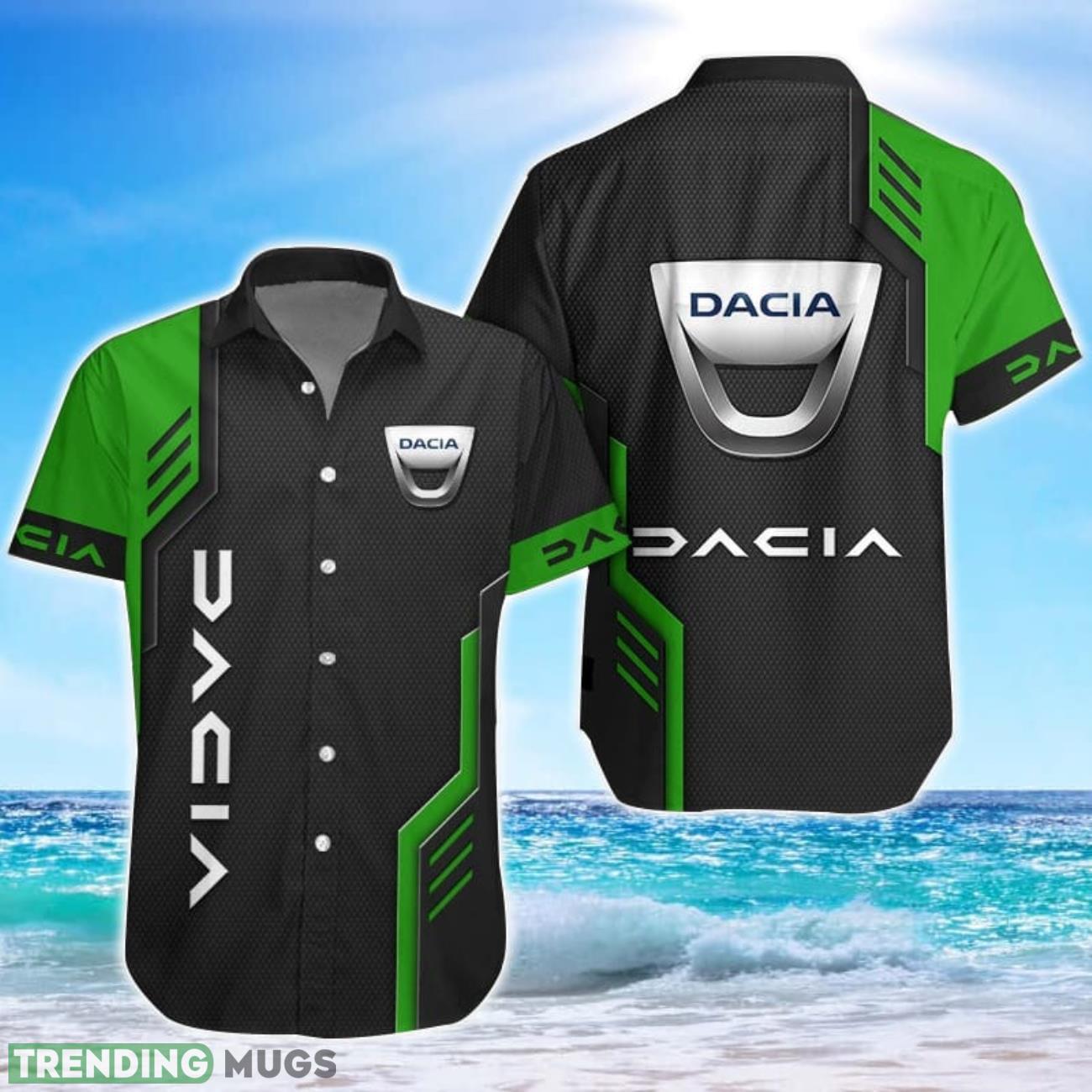 Dacia Logo Green Black Hawaiian Shirt For Men And Women Product Photo 1 Dacia Logo Green Black Hawaiian Shirt For Men And Women Product Photo 1
