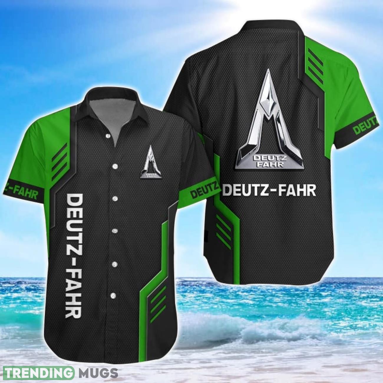 Deutz-Fahr Logo Green Black Hawaiian Shirt For Men And Women Product Photo 1 Deutz-Fahr Logo Green Black Hawaiian Shirt For Men And Women Product Photo 1