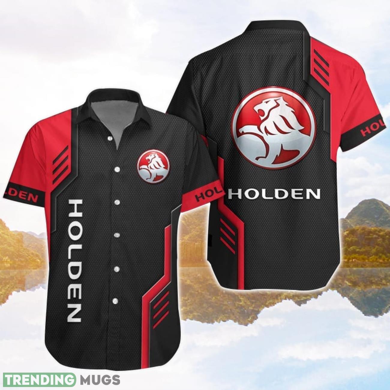 Holden Logo Red Black Hawaiian Shirt For Men And Women Product Photo 1