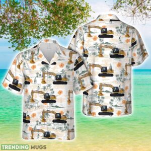 CATERPILLAR 320D3 Excavator All Printed 3D Hawaiian Shirt For Men Women Product Photo 1