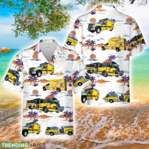 Central Jackson County Fire Protection District Hawaiian Shirt 3D Printed Button Shirt Hawaiian Shirt